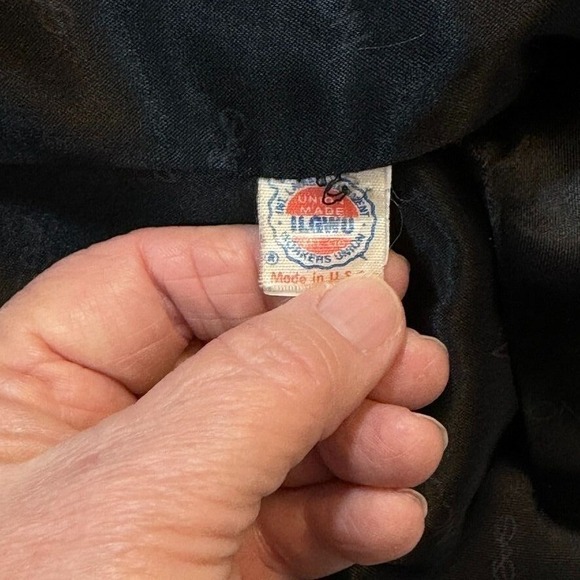 Vtg Sasson Glenoit Luxury Faux Fur Jacket Size 8 Black Made/USA ILGWU Retro 80s - Picture 8 of 15